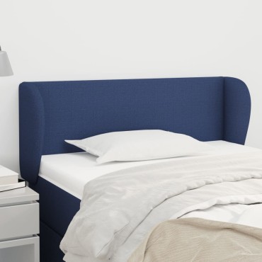 vidaXL Κεφαλάρι με Πτερύγια Μπλε 83x23x78/88cm Υφασμάτινο 1 τεμ.