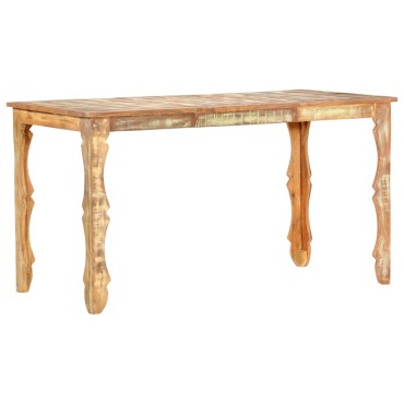 vidaXL Τραπεζαρία 140x70x76cm από Μασίφ Ανακυκλωμένο Ξύλο 1 τεμ.