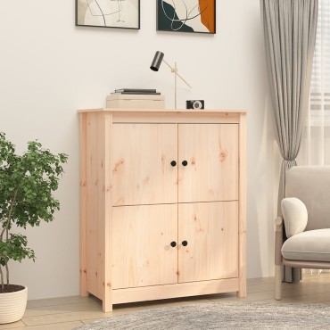 vidaXL Συρταριέρα 83x41,5x100cm από Μασίφ Ξύλο Πεύκου 1 τεμ.