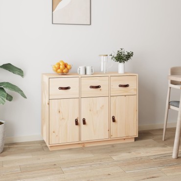 vidaXL Ντουλάπι 100x40x75cm από Μασίφ Ξύλο Πεύκου 1 τεμ.