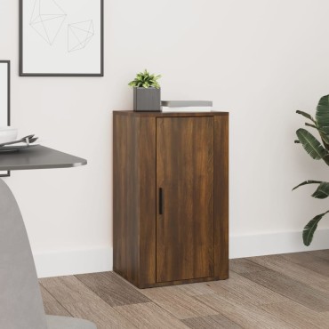 vidaXL Ντουλάπι Καφέ Δρυς 40x33x70cm από Επεξεργασμένο Ξύλο 1 τεμ.