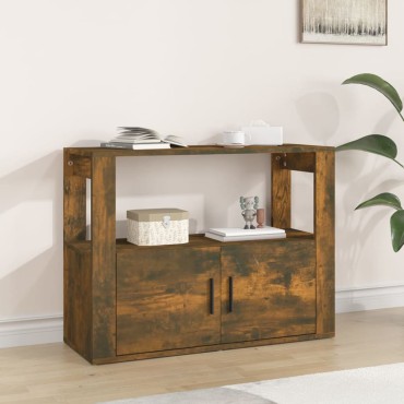 vidaXL Ντουλάπι Καπνιστή Δρυς 80x30x60cm από Επεξεργασμένο Ξύλο 1 τεμ.