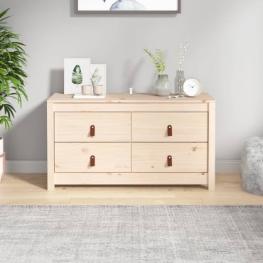 vidaXL Βοηθητικό Ντουλάπι 100x40x54cm από Μασίφ Ξύλο Πεύκου 1 τεμ.