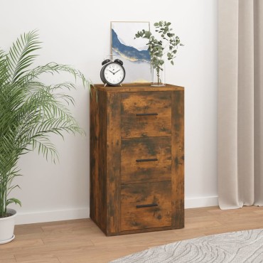 vidaXL Ντουλάπι Καπνιστή Δρυς 40x33x70cm από Επεξεργασμένο Ξύλο 1 τεμ.