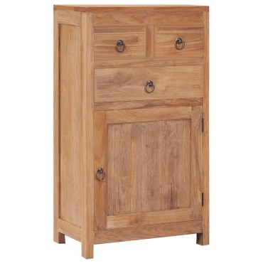 vidaXL Μπουφές 50x30x90cm από Μασίφ Ξύλο Teak 1 τεμ.