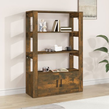 vidaXL Ντουλάπι Καπνιστή Δρυς 80x30x119,5cm από Επεξεργασμένο Ξύλο 1 τεμ.