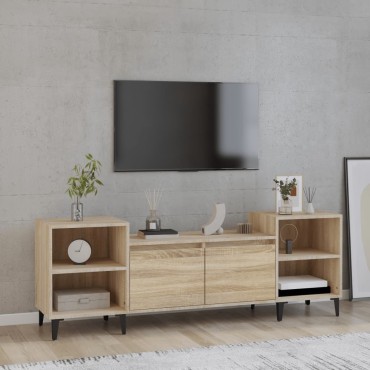 vidaXL Έπιπλο Τηλεόρασης Sonoma Δρυς 160x35x55cm Επεξ. Ξύλο