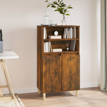vidaXL Ντουλάπι Καπνιστή δρυς 60x36x110cm από Επεξεργασμένο Ξύλο 1 τεμ.
