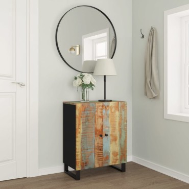 vidaXL Ντουλάπι 60x33x75cm από Μασίφ Ανακυκλωμένο Ξύλο 1 τεμ.