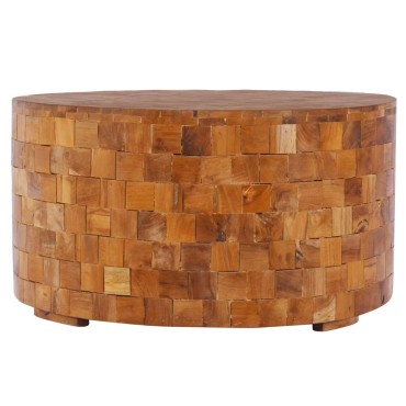 vidaXL Τραπεζάκι Σαλονιού 60x60x35cm από Μασίφ Ξύλο Teak 1 τεμ.
