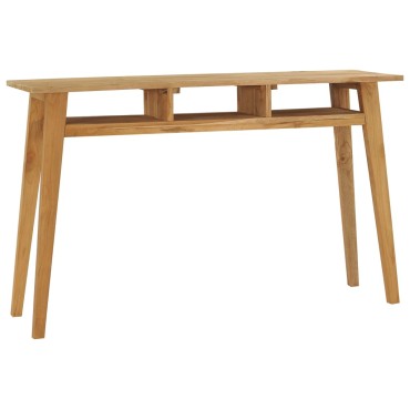 vidaXL Τραπέζι Κονσόλα 120x35x75cm από Μασίφ Ξύλο Teak 1 τεμ.