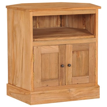 vidaXL Συρταριέρα Γωνιακή 60x45x60cm από Μασίφ Ξύλο teak 1 τεμ.