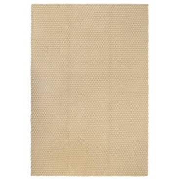 vidaXL Χαλί Ορθογώνιο Φυσικό 160x230cm Βαμβακερό