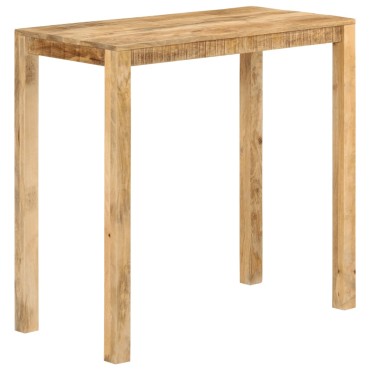 vidaXL Τραπέζι Μπαρ 112x55x108cm από Μασίφ Ξύλο Μάνγκο 1 τεμ.