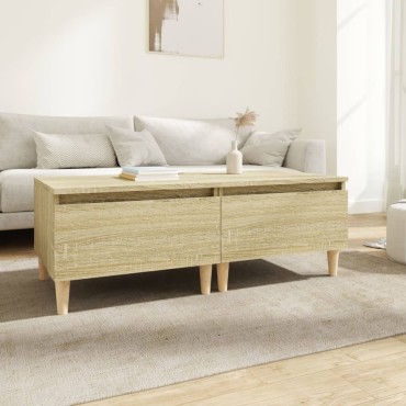 vidaXL Τραπεζάκια Σαλονιού 2 τεμ. Sonoma Δρυς 50x46x35cm Επεξ. Ξύλο