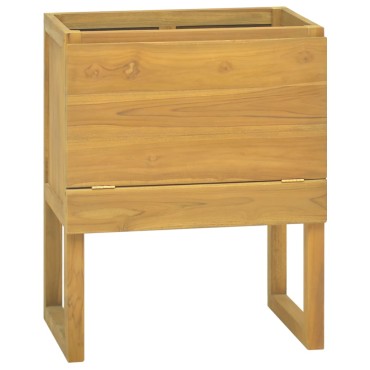 vidaXL Έπιπλο Μπάνιου 60x40x75cm από Μασίφ Ξύλο Teak 1 τεμ.