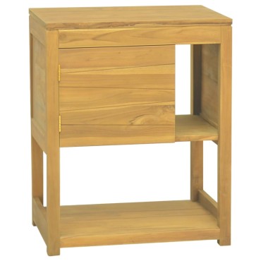 vidaXL Έπιπλο Μπάνιου 60x40x75cm από Μασίφ Ξύλο Teak 1 τεμ.