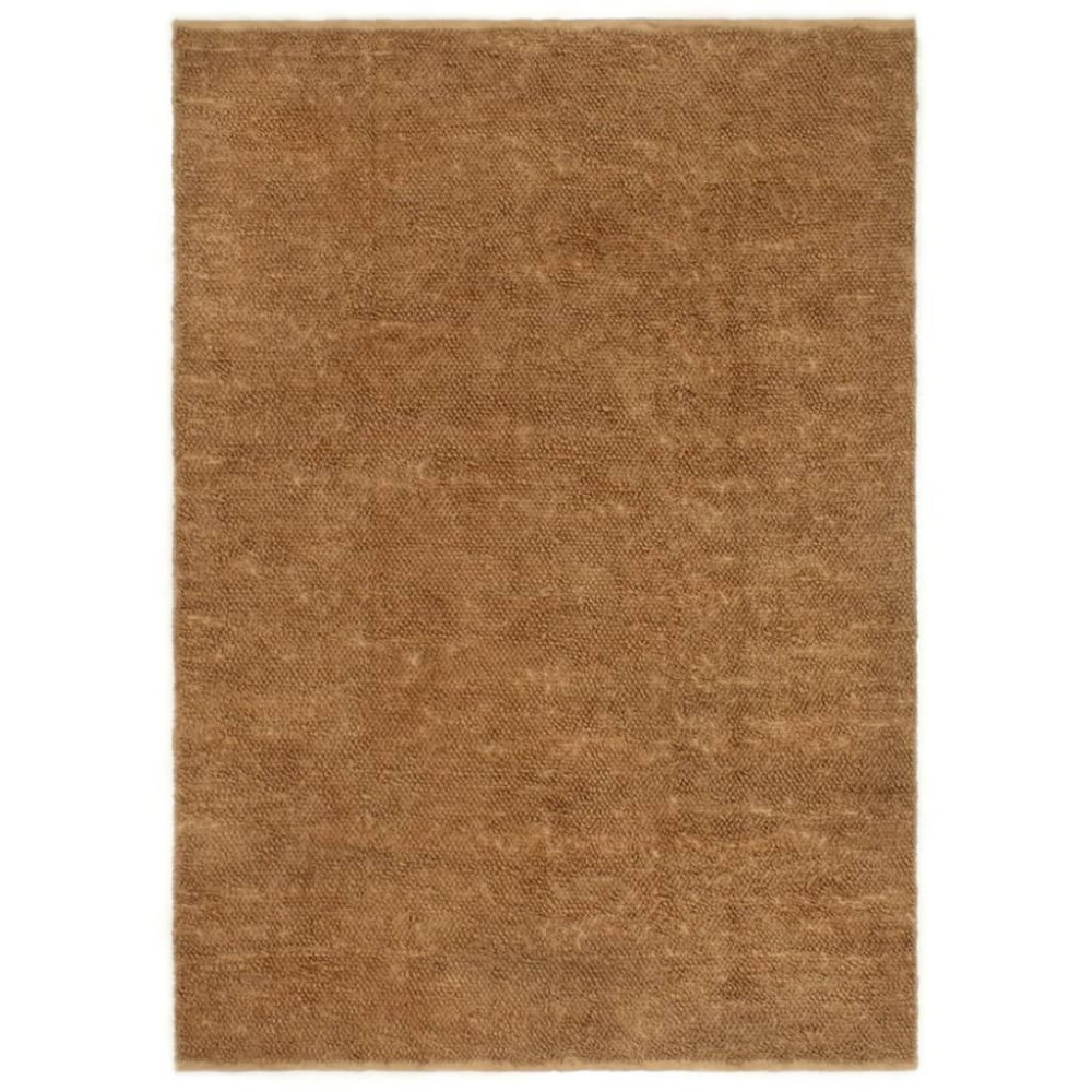 vidaXL Χαλί Χειροποίητο με Θηλιά 120x180cm από Γιούτα και Βαμβάκι