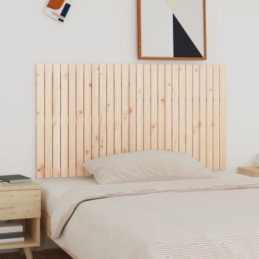 vidaXL Κεφαλάρι Επιτοίχιο 166x3x90cm από Μασίφ Ξύλο Πεύκου 1 τεμ.