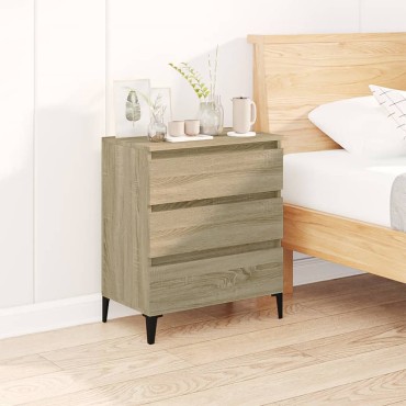 vidaXL Συρταριέρα Sonoma Δρυς 60x35x70cm Επεξεργασμένο Ξύλο 1 τεμ.