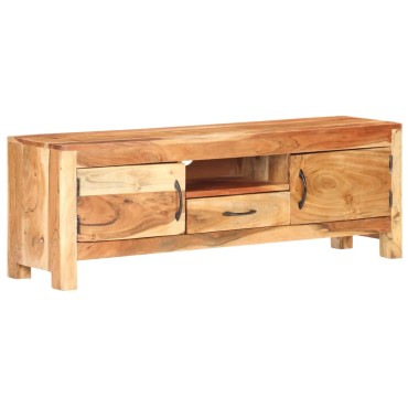 vidaXL Έπιπλο Τηλεόρασης 116x30x40cm από Μασίφ Ξύλο Ακακίας