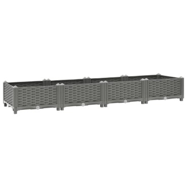 vidaXL Ζαρντινιέρα 160 x 40 x 23 εκ. από Πολυπροπυλένιο