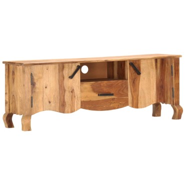 vidaXL Έπιπλο Τηλεόρασης 115x30x42cm από Μασίφ Ξύλο