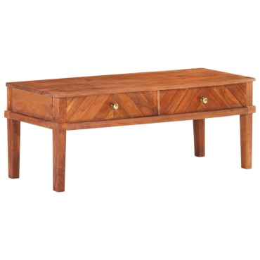 vidaXL Έπιπλο Τηλεόρασης 110x40x41cm από Μασίφ Ξύλο Ακακίας