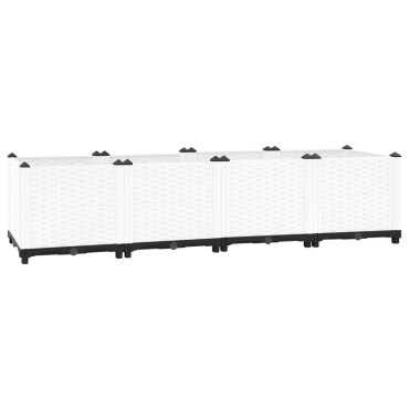 vidaXL Ζαρντινιέρα 160 x 40 x 38 εκ. από Πολυπροπυλένιο