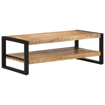 vidaXL Τραπεζάκι Σαλονιού 120x55x40cm από Μασίφ Ξύλο Μάνγκο 1 τεμ.