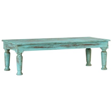 vidaXL Τραπεζάκι Σαλονιού 110x5x34cm από Μασίφ Ανακυκλωμένο Ξύλο 1 τεμ.