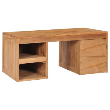 vidaXL Τραπεζάκι Σαλονιού 90x50x40cm από Μασίφ Ξύλο Teak 1 τεμ.