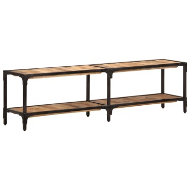vidaXL Έπιπλο Τηλεόρασης 150x30x41cm από Μασίφ Ξύλο Μάνγκο