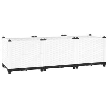 vidaXL Ζαρντινιέρα 120 x 40 x 38 εκ. από Πολυπροπυλένιο