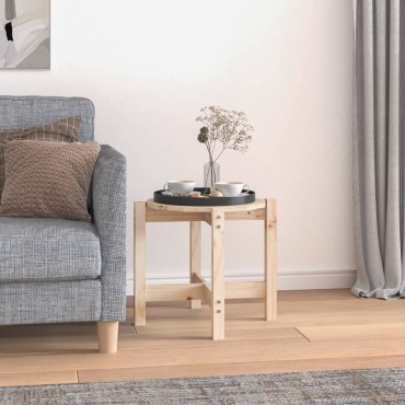 vidaXL Τραπεζάκι Σαλονιού 52,5x45cm από Μασίφ Ξύλο Πεύκου 1 τεμ.
