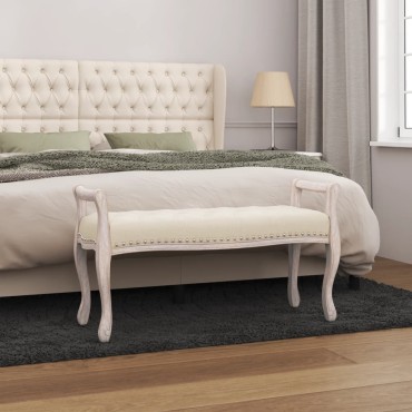 vidaXL Πάγκος 110x45x60cm Λινός 1 τεμ.