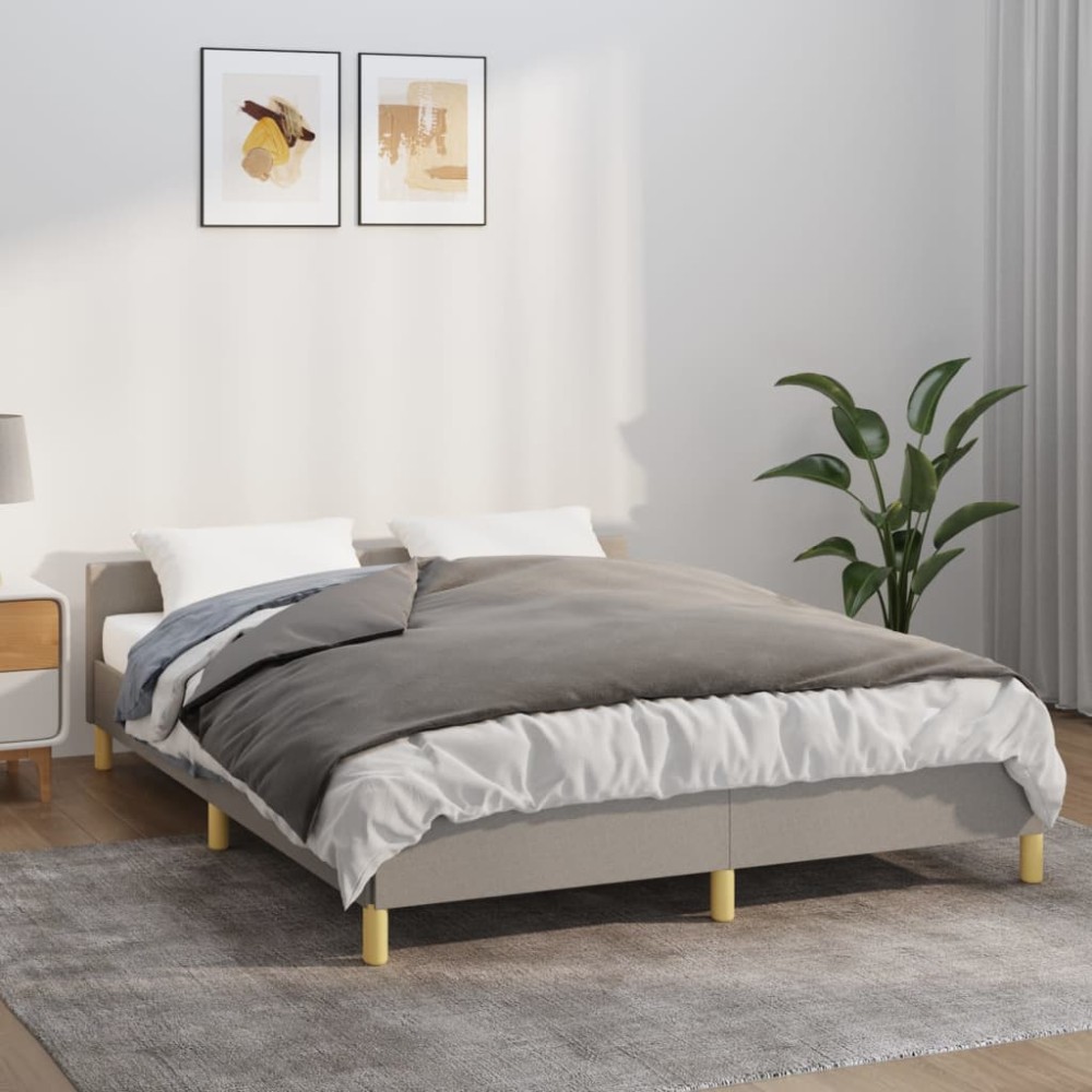 vidaXL Κουβέρτα Βαρύτητας με Κάλυμμα Γκρι 122x183 εκ. 9 κ. Υφασμάτινη
