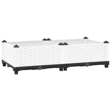 vidaXL Ζαρντινιέρα 80 x 40 x 23 εκ. από Πολυπροπυλένιο