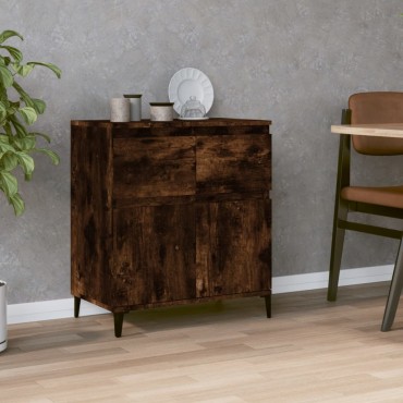 vidaXL Ντουλάπι Καπνιστή Δρυς 60x35x70cm από Επεξεργασμένο Ξύλο 1 τεμ.