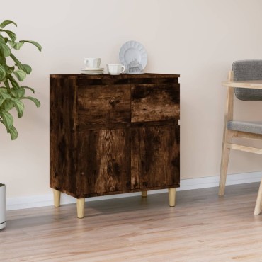vidaXL Ντουλάπι Καπνιστή Δρυς 60x35x70cm από Επεξεργασμένο Ξύλο 1 τεμ.