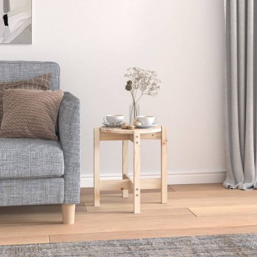vidaXL Τραπεζάκι Σαλονιού 42,5x45cm από Μασίφ Ξύλο Πεύκου 1 τεμ.