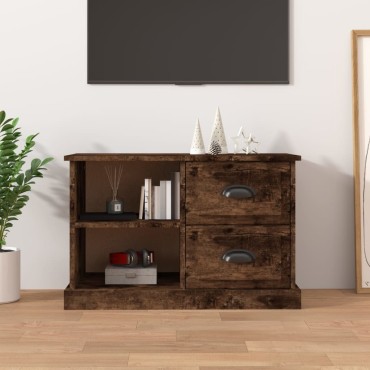 vidaXL Έπιπλο Τηλεόρασης Καπνιστή Δρυς 73x35,5x47,5cm Επεξ. Ξύλο