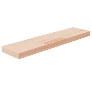 vidaXL Ράφι 80x20x4cm από Ακατέργαστο Μασίφ Ξύλο Δρυός 1 τεμ.