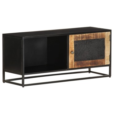 vidaXL Έπιπλο Τηλεόρασης 90x30x40cm από Ακατέργαστο Ξύλο Μάνγκο