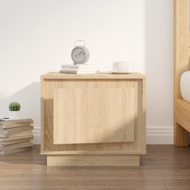 vidaXL Τραπεζάκι Σαλονιού Sonoma Δρυς 51x50x44cm Επεξεργασμένο Ξύλο 1 τεμ.