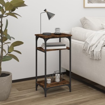 vidaXL Βοηθητικό Τραπέζι Καπνιστή Δρυς 40x30x75cm Επεξεργασμένο Ξύλο 1 τεμ.