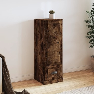 vidaXL Ντουλάπα Καπνιστή δρυς 36x35,5x103,5cm από Επεξεργασμένο Ξύλο 1 τεμ.