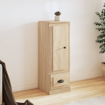 vidaXL Ντουλάπι Sonoma δρυς 36x35,5x103,5cm από Επεξεργασμένο Ξύλο 1 τεμ.