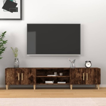 vidaXL Έπιπλο Τηλεόρασης Καπνιστή Δρυς 180x31,5x40cm Επεξ. Ξύλο