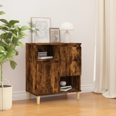 vidaXL Ντουλάπι Καπνιστή Δρυς 60x35x70cm από Επεξεργασμένο Ξύλο 1 τεμ.